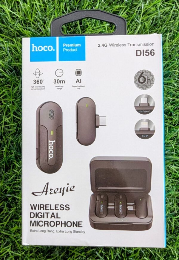Hoco DI56 Wireless Digital Microphone - Image 4