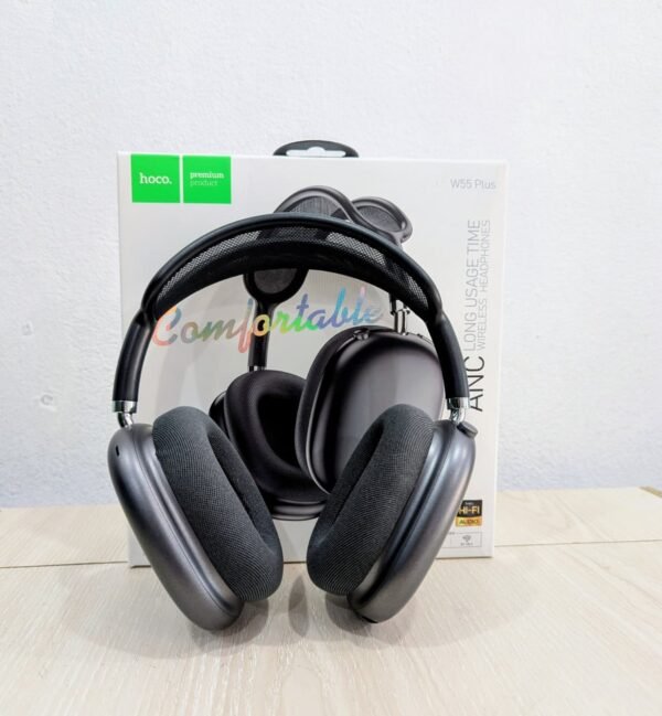 Hoco W55 Plus Wireless Headphone - Image 3