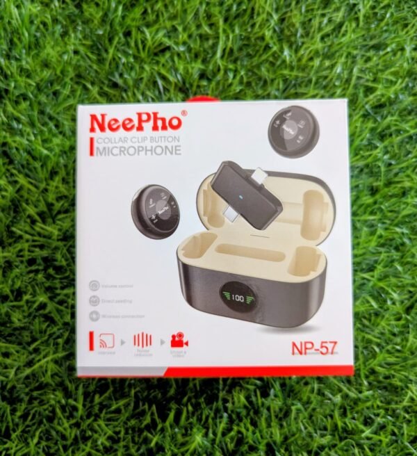 NeePho NP-57 Collar Clip Wireless Microphone